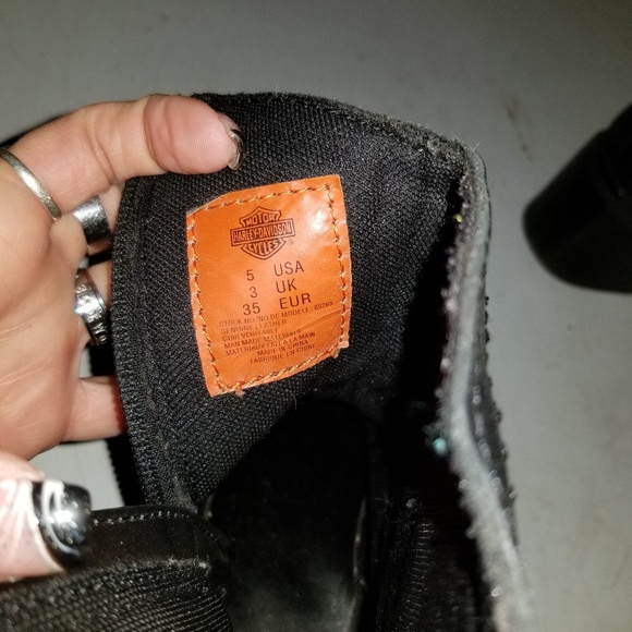 Ladies Harley Davidson boots - Picture 3 of 4